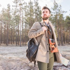 What is Education of a Wandering Man About?