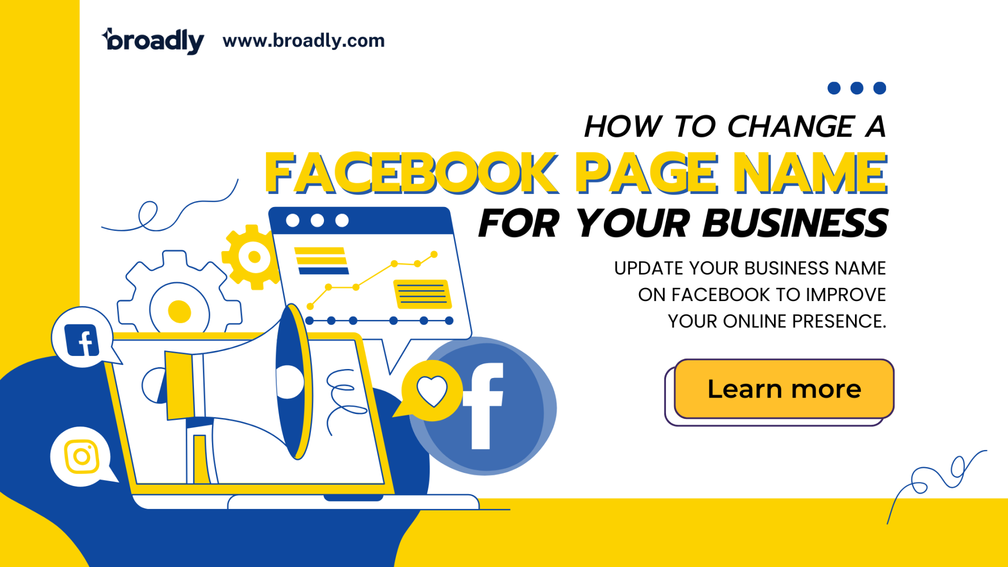 How to Change a Facebook Page Name for Your Business - Broadly How to Change a Facebook Page Name for Your Business - Broadly