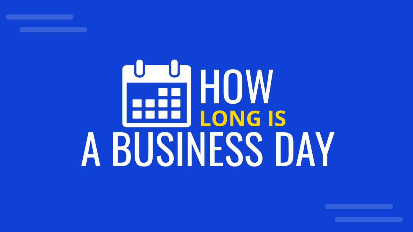 Understanding Duration of Business Days (From to Business Days) Understanding Duration of Business Days (From to Business Days)