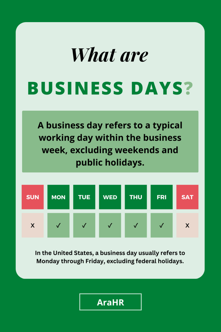 What is a Business Day? - Business Days Calculator