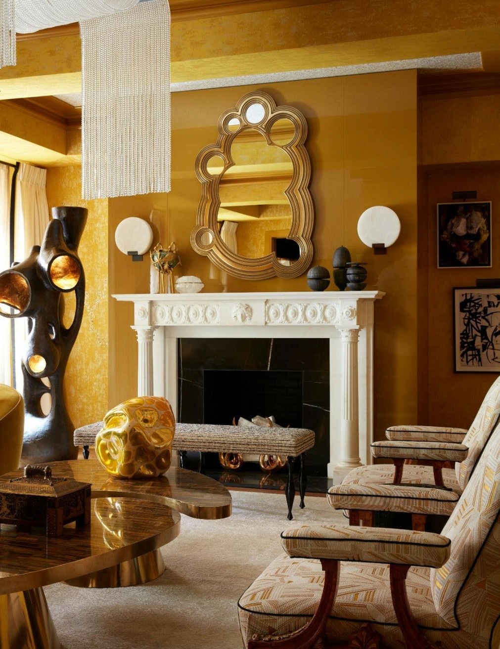Best Yellow Living Room Ideas  Yellow Decoration  LuxDeco